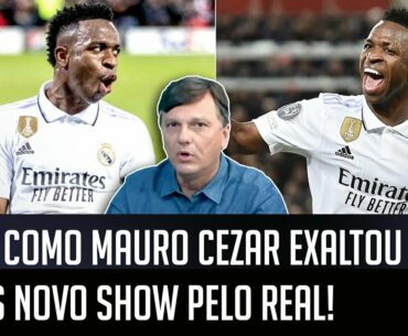 "QUEIRAM OU NÃO, o Vinicius Júnior hoje É SIM o..." Mauro Cezar EXALTA após Liverpool x Real Madrid!