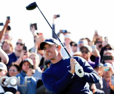 Relive Rory McIlroy's best shots from Rd. 1 of Phoenix Open | Golf Channel