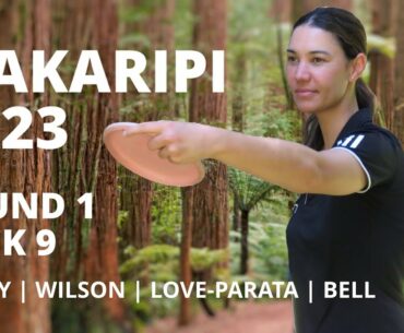 Makaripi 2023 | Round 1 Back 9 | Feasey - Wilson - Love-Parata - Bell