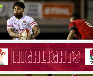 Six Nations U20 Highlights | Wales v England