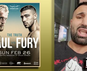 THIS FIGHT IS A STEP BACK FOR JAKE PAUL! FURY DOESN'T BRING ANYTHING TO THE TABLE EXCEPT HIS NAME...