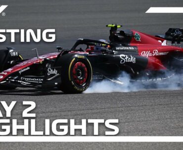 Day 2 Highlights | F1 Pre-Season Testing 2023