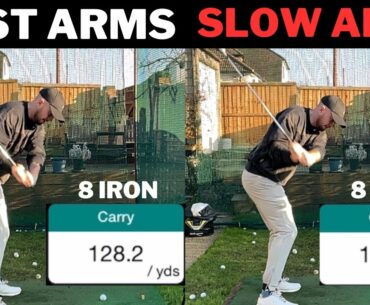 Doing This With Your Arms Will DRAMATICALLY Increase Your Distance & Control