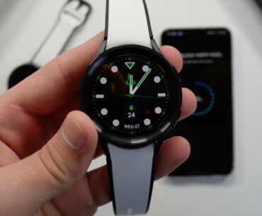 Samsung Galaxy Watch 5/5 Pro Golf Edition Unboxing