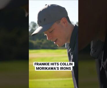 Hitting blades isn’t as easy as Collin Morikawa makes it look. @TAYLORMADEGOLF