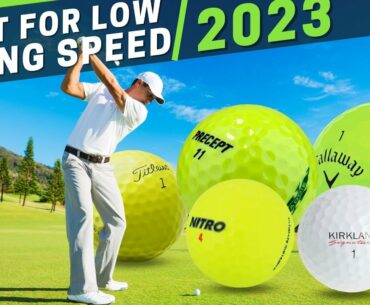 Best Golf Balls for Low Swing Speeds: Which Golf Balls are Best in 2023?