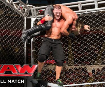 FULL MATCH — John Cena vs. Seth Rollins — Steel Cage Match: Raw, Dec. 15, 2014