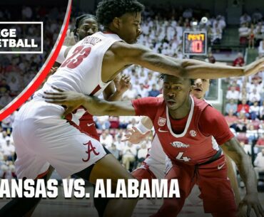 No. 2 Alabama holds on vs. Arkansas‼️ | Full Game Highlights | ESPN College Basketball