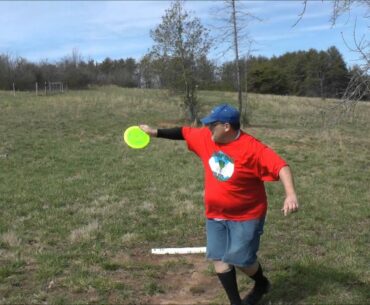 Disc golf at Chattooga Belle Farm -- Long Creek, SC