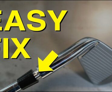 LOOSE FERRULE / The EASIEST Golf Club Repair