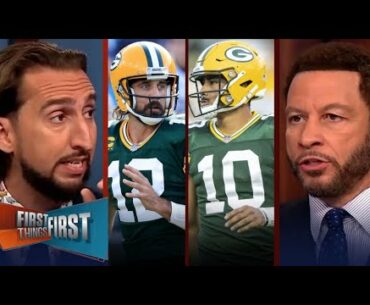 FIRST THINGS FIRST | "Should Love request a trade if Aaron Rodgers stays in Packers?" - Nick Wright