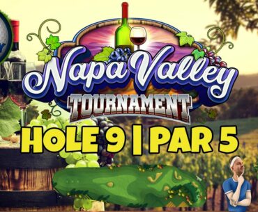 Master, QR Hole 9 - Par 5, EAGLE - Napa Valley Tournament, *Golf Clash Guide*