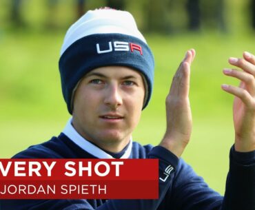 Every Shot From Jordan Spieth's Ryder Cup Debut | 2014 Ryder Cup