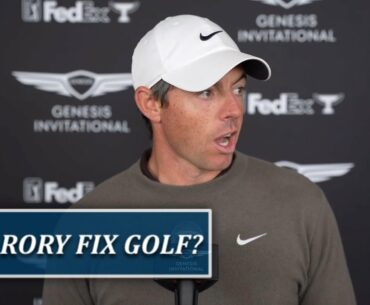 Rory McIlroy Talks about How we can Fix the Game of Golf