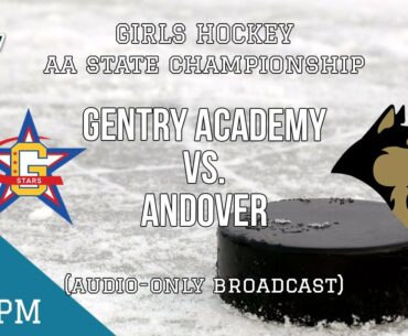 Girls Hockey: Gentry Academy @ Andover AA State Championship (Audio Only) | Andover, MN | QCTV