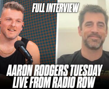 Aaron Rodgers Talks Raiders Recruitment, Gives MAJOR NEWS On His Decision Timeline | Pat McAfee