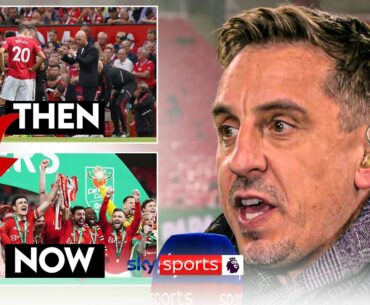 "It was UNTHINKABLE" 🤯 | Neville's honest opinion on Man Utd's growth under ten Hag