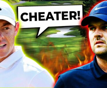 BUSTED! Proof That Patrick Reed Is A Cheater!