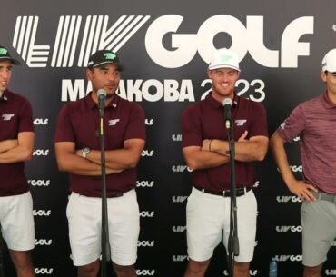 Team Torque LIV Golf Presser Mayakoba