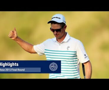 Every Shot from Justin Rose's 4th Round | PGA Championship 2015