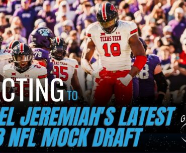 Reacting to Daniel Jeremiah's 2023 NFL Mock Draft | Grade the Mock