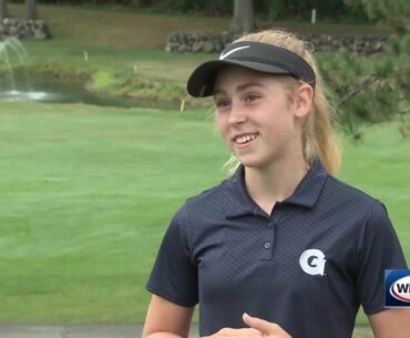 13-year-old wins back-to-back junior girls golf championships