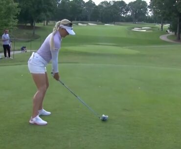 美女長打者チャーリー・ハルパワースイングモーション＆スローモーション, Beauty Power Hitter Charley Hull Fantastic Swing & Slow Motion