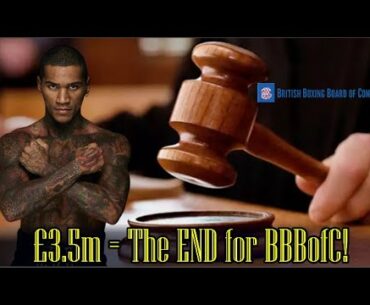 Conor Benn plans to END the BBBofC with a £3.5m LAWSUIT!!