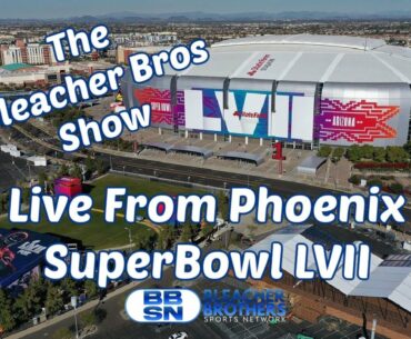 The Bleacher Bros 2-7-23 / Super Bowl Media Center / Phoenix, Az / Super Bowl 57