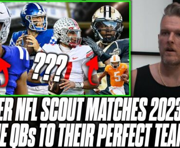 Former NFL Scout Breaks Down The Perfect Matches For Top QBs In The 2023 Draft | Pat McAfee Show