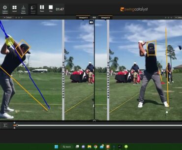 Brooks Koepka Swing Analysis - Slow motion Driver