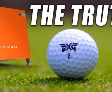 The ULTIMATE PXG Xtreme Golf Ball Review with Trackman Data!