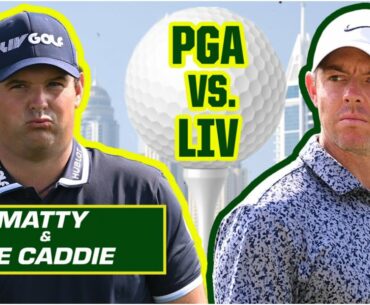 REED THE ROOM! Patrick Reed vs. Rory McIlroy drama ignites LIV vs. PGA ⛳️ | Matty & The Caddie