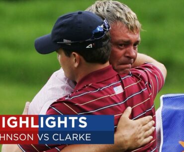 Darren Clarke vs Zach Johnson | Extended Highlights | 2006 Ryder Cup