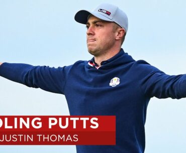 Justin Thomas Holing Clutch Putts at the Ryder Cup