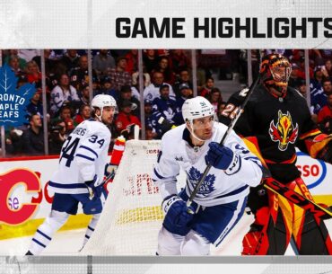 Maple Leafs @ Flames 3/2 | NHL Highlights 2023