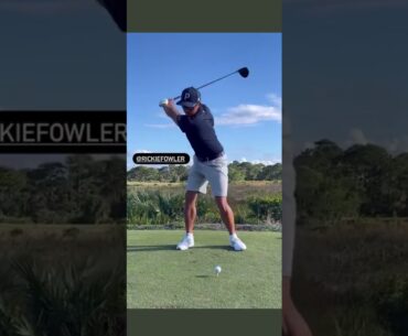 Rickie Fowler pounds a driver! #rickiefowler #golf #shorts