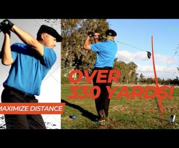 Maximize DRIVING DISTANCE with this easy TIP that's a GAME CHANGER!