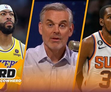 Kevin Durant scores 23 points in Suns debut, AD sat out despite 'pain free' | NBA | THE HERD