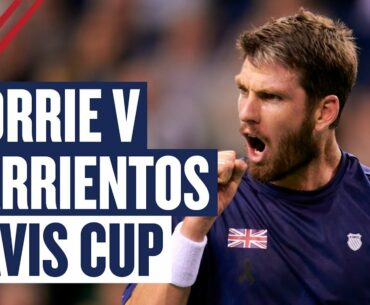 Highlights - Cam Norrie vs Barrientos | Great Britain vs Colombia | Davis Cup Qualifiers 2023