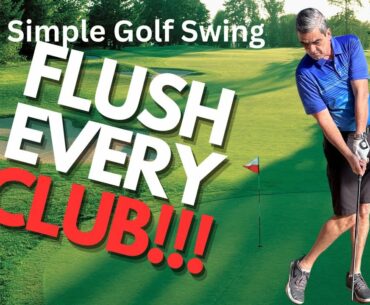 The secret to hitting all your clubs consistently flush #golfswing #golfswingbasics #golf #golftips