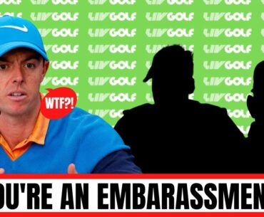 LIV Tour Golfers BLAST Rory McIlroy and PGA Tour Changes...EMBARASSING!