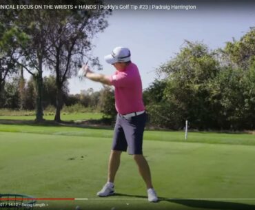 Padraig Harrington on When You Should Supinate