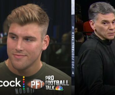 NFL draft prospect Lukas 'Hercules' Van Ness embodies Iowa culture | Pro Football Talk | NFL on NBC