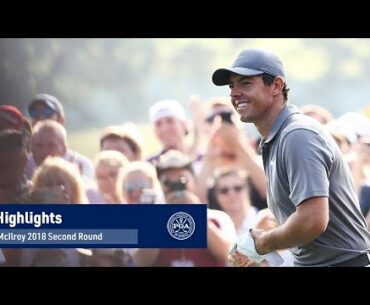 Every Shot from Rory McIlroy's 2nd Round | PGA Championship 2018