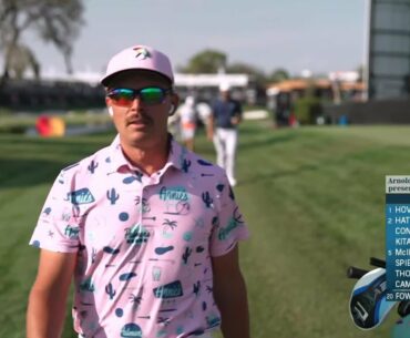 Rickie Fowler mic’d up during Round 3 broadcast at Arnold Palmer