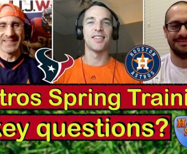 Key ASTROS Spring Training Questions (with Astros Future Host Jimmy Price) & TEXANS Draft Rumors