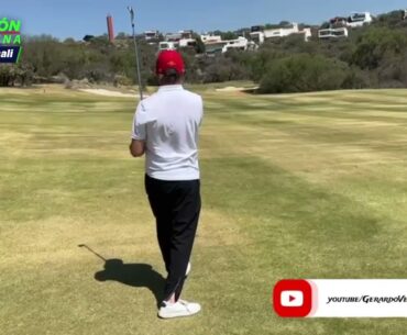 🏌️‍♂️¿La supo hacer?; así juega golf Gerardo Velázquez de León desde Amanali🏌️‍♂️