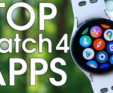 TOP 14 GALAXY WATCH 4 APPS (Best WearOS 3 Apps)