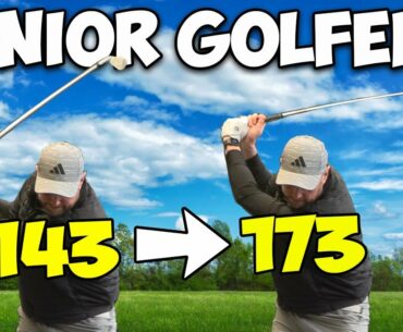 Easy Golf Swing For SENIOR Golfers To Hit the Ball Further